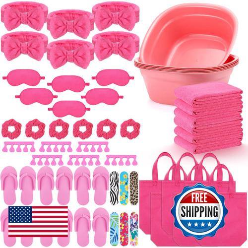 Thiccywoov 54pcs kids foot spa - thiccywoov,