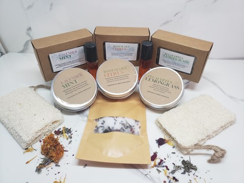 Handmade spa gift set herbal - gift,