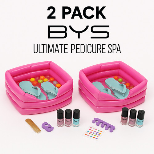 Kids foot spa kit manicure - 2x,