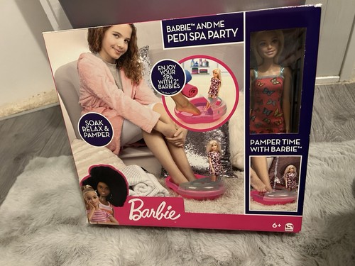 Barbie and pedi - and, me