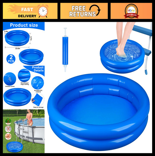 Pack inflatable foot bath - foot,
