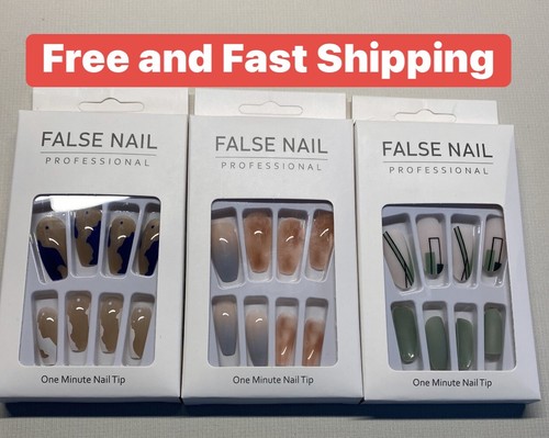 Packs press nail false - 3,