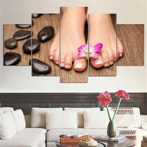 Pedicure canvas panel poster - 5,